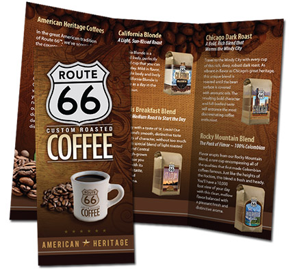 Route 66 Brochure Design